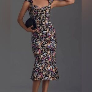 Anthropologie - The Cecily Fit & Flare Sweetheart Dress by Maeve